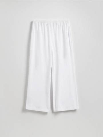 Reserved - LADIES` TROUSERS - білий - 696AC-00X Reserved - LADIES` TROUSERS - білий - 696AC-00X