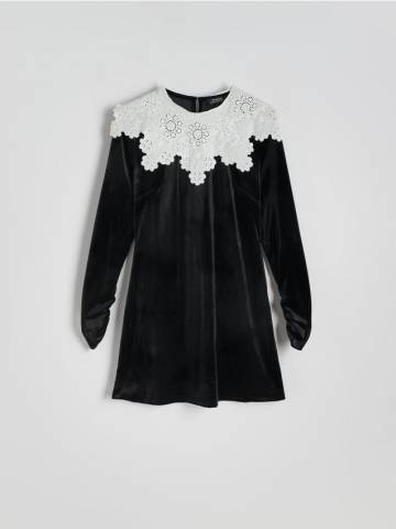 Reserved - LADIES` DRESS - чорний - 113EU-99X Reserved - LADIES` DRESS - чорний - 113EU-99X