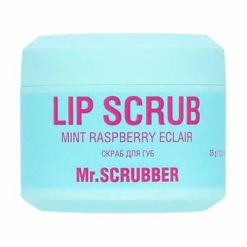 Скраб для губ Mr.Scrubber Lip Scrub Mint Raspberry Eclair с ароматом мятно-малинового эклера, 35 г