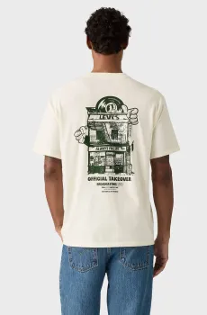 Мужская белая футболка Белый M Levi’s® 87373;0455
