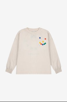 Хлопковый детский лонгслив Bobo Choses Thanks