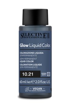 Тонирующий краситель для волос Selective Professional Glow Liquid Color 10.21 Ash Irise Extra Light Blond, 60 мл