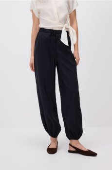 Reserved - Штани balloon - чорний - 525HV-99X