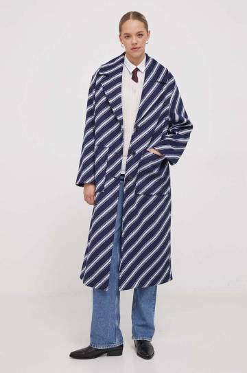 Шерстяной свитер Tommy Hilfiger женский цвет бежевый лёгкий Шерстяной свитер Tommy Hilfiger женский цвет бежевый лёгкий