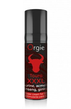 Крем для усиления эрекции и увеличения пениса Orgie Touro XXXL Power Cream, 15 мл