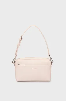 Женская пудровая сумка MUST DBL STRAPS Розовый ONESIZE Calvin Klein LV04F3094G