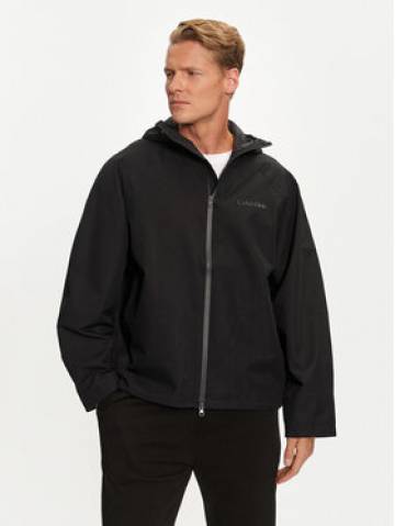 Calvin Klein Performance Дощовик 00GMF4O520 Чорний Regular Fit Calvin Klein Performance Дощовик 00GMF4O520 Чорний Regular Fit