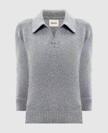 Серый свитер Herve из кашемира Серый свитер Herve из кашемира