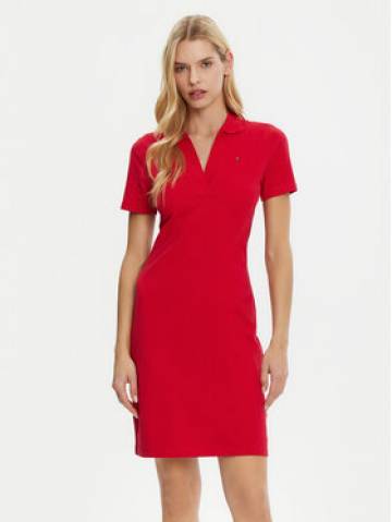 Tommy Hilfiger Повсякденна сукня WW0WW42567 Червоний Slim Fit Tommy Hilfiger Повсякденна сукня WW0WW42567 Червоний Slim Fit