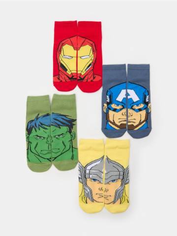 Шкарпетки, 4 пари Marvel - різнобарвний Шкарпетки, 4 пари Marvel - різнобарвний