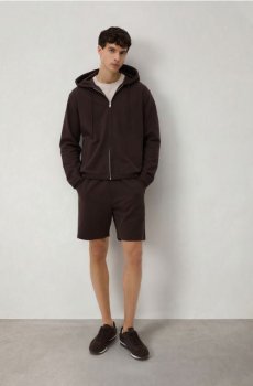 Reserved - Структуровані шорти регулярного крою - коричневий - 322EF-88X