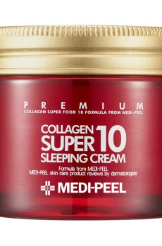 Омолаживающий ночной крем для лица Medi-Peel Collagen Super10 Sleeping Cream с коллагеном, 70 мл