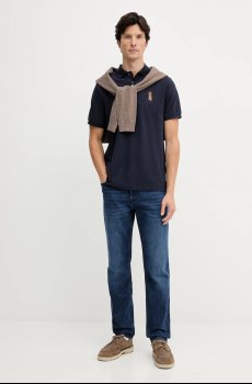 Хлопковое поло Hackett London