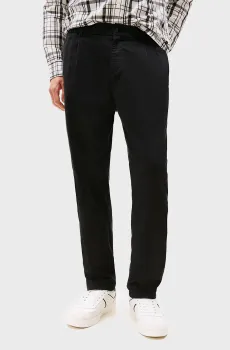 Мужские черные брюки TJM ISAAC TWILL CASUAL Черный S Tommy Jeans DM0DM20693