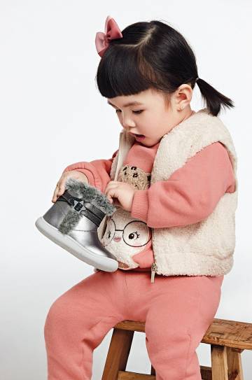 Детские сапоги Mayoral цвет серый