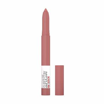 Стойкая матовая помада-карандаш для губ Maybelline New York Super Stay Ink Crayon Lipstick 105 On The Grind, 1.5 г Стойкая матовая помада-карандаш для губ Maybelline New York Super Stay Ink Crayon Lipstick 105 On The Grind, 1.5 г