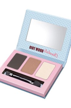 Палетка для бровей Misslyn Chocolate Brow Trio Eyebrow Powder 7 Salted Caramel, 3 г