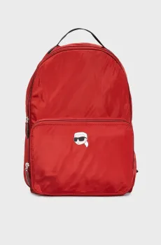 Женский красный рюкзак IKON PACKABLE Красный ONESIZE Karl Lagerfeld A1W30137