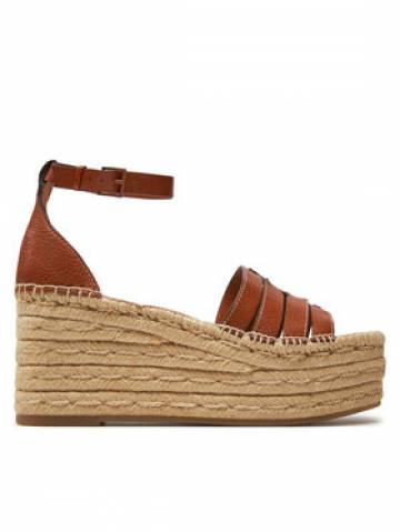 Tory Burch Еспадрильї Ines 154464 Коричневий Tory Burch Еспадрильї Ines 154464 Коричневий