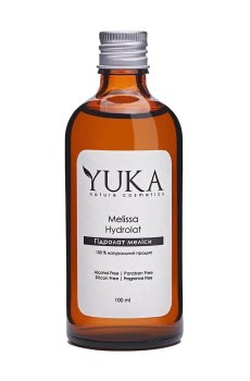 Гидролат для лица, тела и волос Yuka Melissa Hydrolat, 100 мл