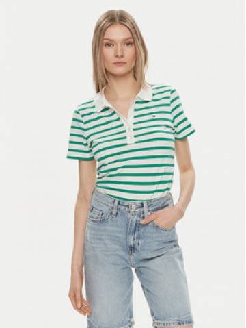 Tommy Hilfiger Поло 1985 WW0WW39530 Зелений Slim Fit Tommy Hilfiger Поло 1985 WW0WW39530 Зелений Slim Fit