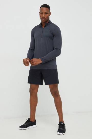 Функциональный лонгслив Jack Wolfskin Sky Thermal мужской цвет серый меланж Функциональный лонгслив Jack Wolfskin Sky Thermal мужской цвет серый меланж