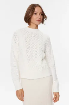 Женский белый джемпер Белый L Guess W3BR37.Z2X40;G012