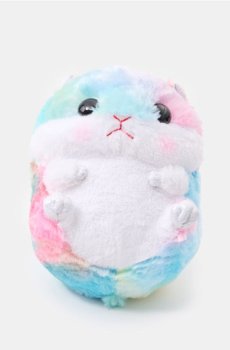 Мяка іграшка у вигляді хомяка - різнобарвний