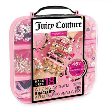 Набір для виготовлення шарм-браслетів Make it Real Juicy Couture Шик та блиск (MR4439) Набір для виготовлення шарм-браслетів Make it Real Juicy Couture Шик та блиск (MR4439)