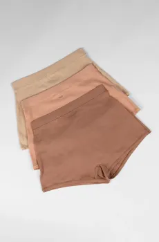 Женские трусики (3 шт) Разноцветный L brabrabra SLZ24602009(3)