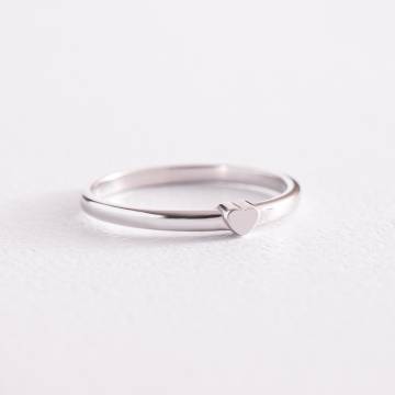 Серебряное кольцо "Сердце" 3887 Серебряное кольцо "Сердце" 3887