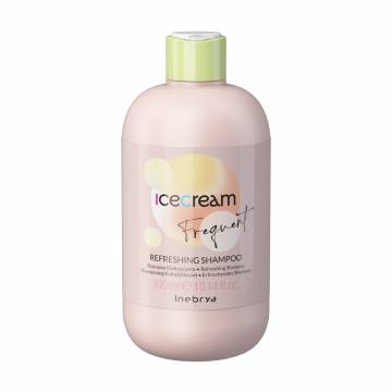 Шампунь для волос Inebrya Ice Cream Refreshing Shampoo освежающий, с мятой, 300 мл Шампунь для волос Inebrya Ice Cream Refreshing Shampoo освежающий, с мятой, 300 мл