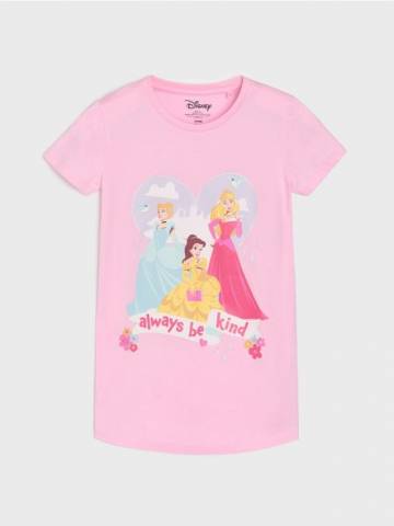 Нічна сорочка Disney Princess - пастельний рожевий Нічна сорочка Disney Princess - пастельний рожевий