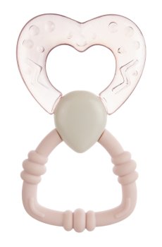 Брязкальце-прорізувач з водою Canpol babies Чарівна паличка рожева (56/152_pin)