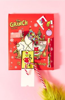 Адвент-календар зі шкільним приладдям Grinch - червоний