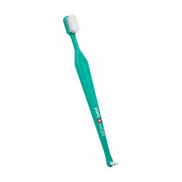 Зубная щетка Paro Swiss Classic exS39, ультрамягкая, зеленая, 1 шт Зубная щетка Paro Swiss Classic exS39, ультрамягкая, зеленая, 1 шт