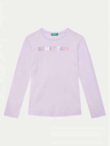 United Colors Of Benetton Блузка 3I9WC10JR Фіолетовий Regular Fit United Colors Of Benetton Блузка 3I9WC10JR Фіолетовий Regular Fit