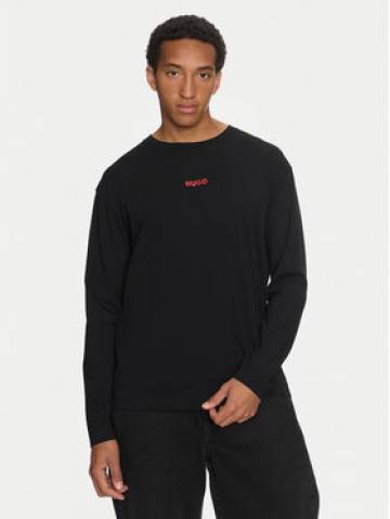 Hugo Longsleeve 50522302 Чорний Regular Fit Hugo Longsleeve 50522302 Чорний Regular Fit