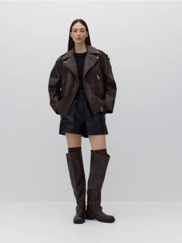 Reserved - LADIES` BOOTS - чорний - 389CF-99X Reserved - LADIES` BOOTS - чорний - 389CF-99X