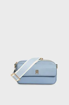 Женская голубая сумка DISTINCT Голубой ONESIZE Tommy Hilfiger AW0AW17455