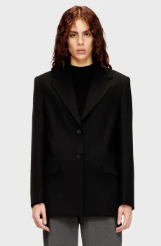 Женский черный жакет GIACCA Черный 40 Diesel A18980 0WFCP