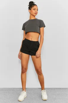 Женские черные шорты Черный XSSK Tally Weijl SSHCOCHUTE2