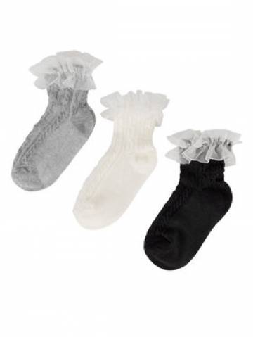 JENNY Шкарпетки 7KB-004-SS25 (3-pack) Білий JENNY Шкарпетки 7KB-004-SS25 (3-pack) Білий