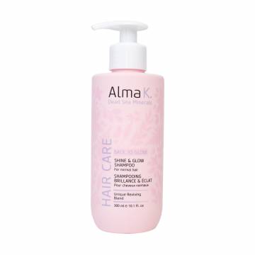 Уценка! Шампунь Alma K. Back to Glow Shine & Glow Shampoo для блеска и сияния волос, 300 мл Уценка! Шампунь Alma K. Back to Glow Shine & Glow Shampoo для блеска и сияния волос, 300 мл