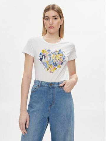 Liu Jo Футболка MA4340 JS923 Білий Regular Fit Liu Jo Футболка MA4340 JS923 Білий Regular Fit