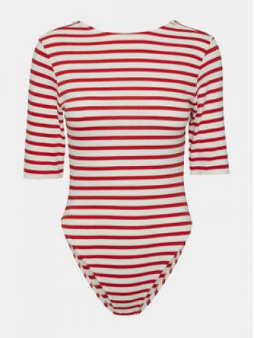 Pieces Боді Miral 17150076 Білий Regular Fit Pieces Боді Miral 17150076 Білий Regular Fit