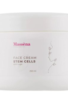 Антивозрастной крем для лица Massena Face Cream со стволовыми клетками, 250 мл