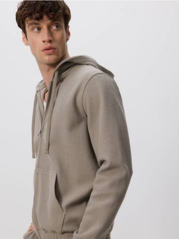 Reserved - MEN`S JOGGING TOP - світло-сірий - 554EF-09X Reserved - MEN`S JOGGING TOP - світло-сірий - 554EF-09X