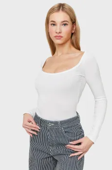 Женское белое боди Белый M Tally Weijl SBOCOCOLGER