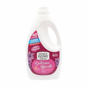Гель для стирки Sweet Home Цветочный 40 стирок, 2 л